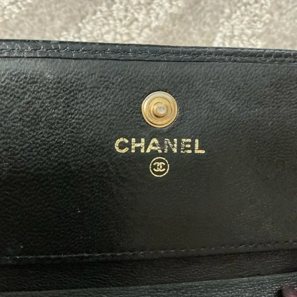 Chanel Black Caviar Bifold Wallet - Picture 5 of 11